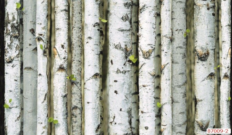 Giấy dán tường có hình cây gỗ cao cấp của Hàn Quốc, mã số là 87009-2.